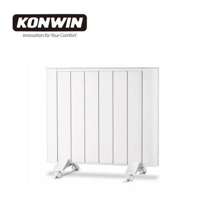 China Without Oil And Water Inside KONWIN Aluminum Radiator Heater With LCD Display for sale