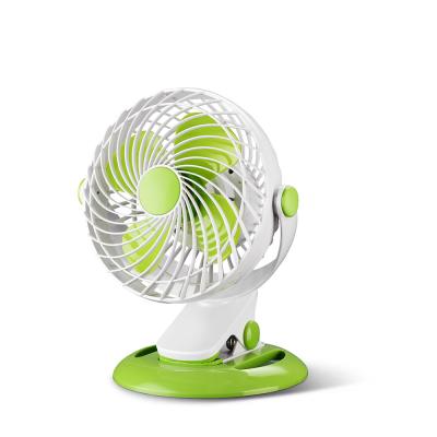 China Led Working Time: 35hours KONWIN Oscillating USB Rechargeable Fan Powered Desktop Fan RCF-8406 for sale