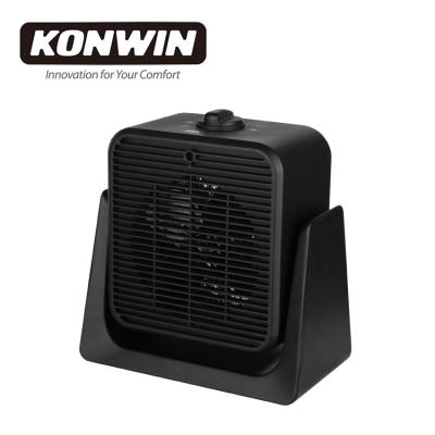 China Full Season 2 Unit KONWIN Electric Space Heater In 1 Desktop Portable Heater / Fan SFH-181T for sale