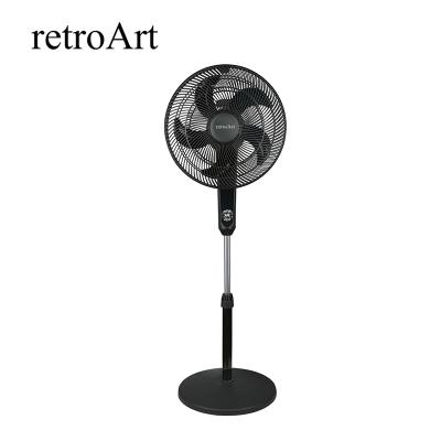 China Large Swinging Angel RetroArt Pedestal Fan , Swinging Standing Functional Fan RYNLDS33 for sale