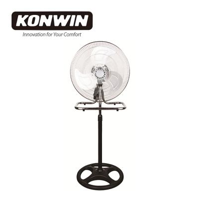 China Household KONWIN Metal Floor Fan 3 in 1 Wall Mounted or Stand Fan FGSB-3 for sale