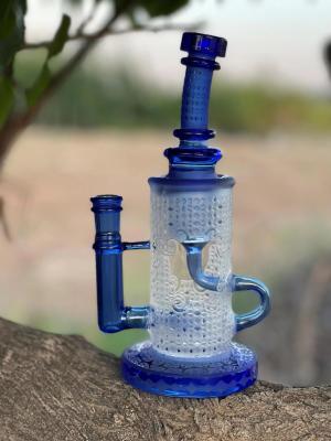 China 7'' 6 Tree Arm Percolator Glass Bongs Large Number Of Inventory for sale