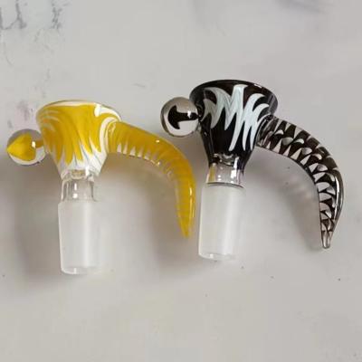 China Large 14mm Super Spiral Party Bowl Smoking Parts Stock Supply for sale