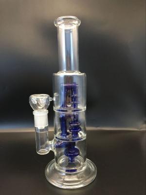 China 14mm Borosilicate Glass Water Bongs Hydrotube Glass Smoking Water Pipe for sale