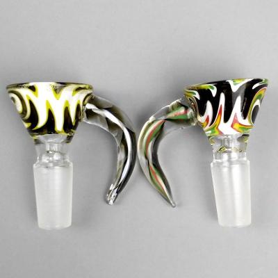 China Ceramic Nail Funnel Rig Accessories 14mm Dab Smoking Pipe Bowl for sale