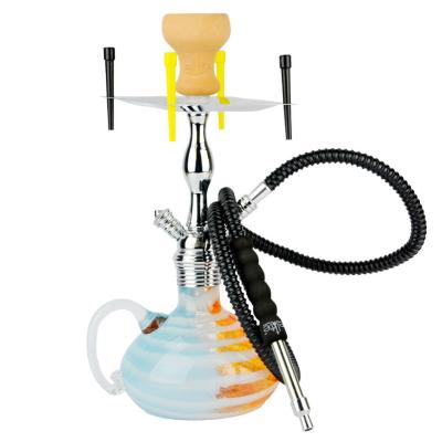 China Single Hose Glass Oil Burner Tube Hookah Smoke Nargila High End Dab Oil Rig for sale