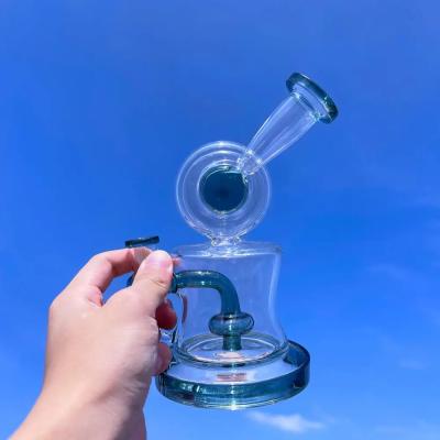 China 6 Inch Mini Glass Beaker Bong Dab Water Pipes Bongs OEM for sale