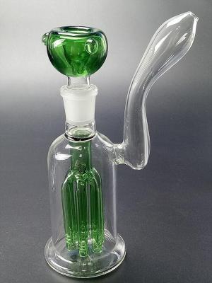 China Binetoke Ash Catcher Bong Tobacco Percs Glass Smoking Pipe for sale