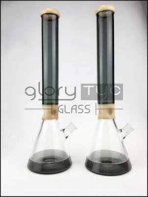 China 14mm Water Pipes Glass Bongs 10Inch Big Glass Beaker Bong for sale