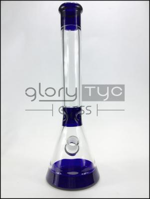 China 14mm Recycler Water Bong Smoking Hookah Glass Bong Bubbler Water Pipe for sale