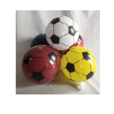 China Promotion BOYI Factory Price Customized Colorful PVC Beach Ball Soccer Inflatable Beach Ball for sale