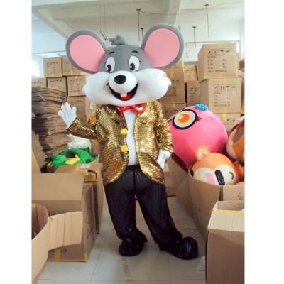 China Super Soft Plush Fur Mouse Adult Wearing Animal Costume For Grand Opening Plush Costume for sale