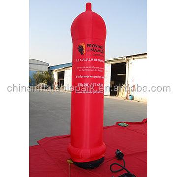 China Oxford / PVC Tarpaulin China Advertising Inflatable Condom Inflatable Ground Condom Balloon for sale