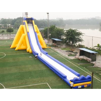 China Promotion BOYI Inflatable Water Slide Cheap Inflatable PVC Material Slide Inflatable Water Slide With Pool for sale