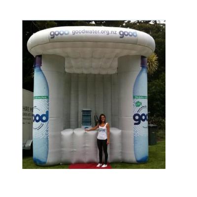 China CUSTOM BOYI Promotion Inflatable Lemonade Booth Inflatable Advertising Kiosk for sale