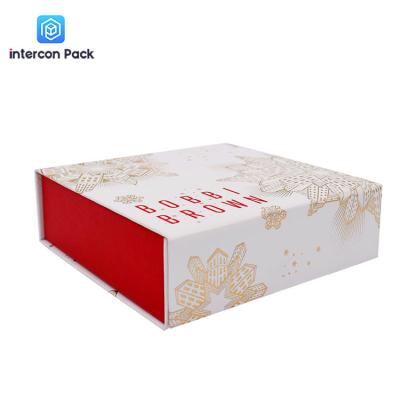 Cina Customizable Color Flip Folding Packaging Boxes , Wrapping Paper Gift Box 30x28x16cm in vendita