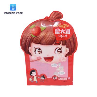 China Categoría alimenticia reciclable formada especial sellada del bolso compuesto plástico de papel en venta