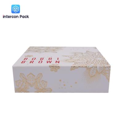 Cina Contenitore di regalo di carta da imballaggio di colore di Flip Folding Packaging Boxes Customizable 30x28x16cm in vendita