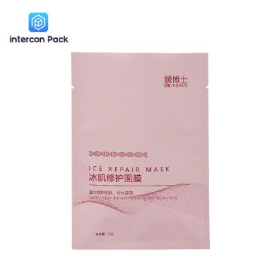 Cina 8x7 misurano le borse in pollici d'imballaggio rosa rispettose dell'ambiente per la maschera delle mani in vendita