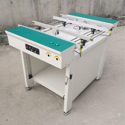 China 600MM Dual Track Linking PCB Belt Conveyor inspection testing 220V 50Hz for sale