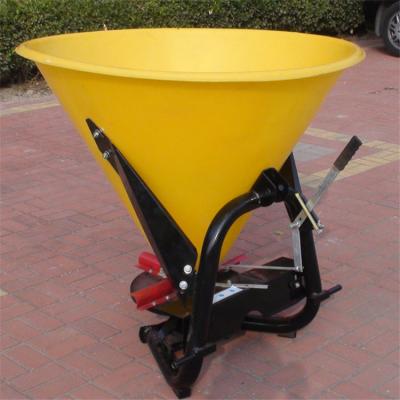 China High Efficiency Small Single Disc Fertilizer Spreader Machine With Cosmo Type Stainless Steel for sale