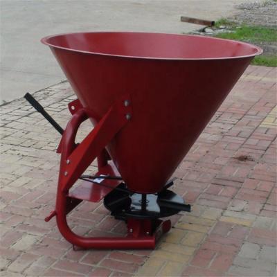 China High Efficiency Cone Type Sand Salt Spreader Tow Behind For Tractors for sale