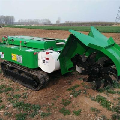 China New Type Automatic Diesel Powered Vegetable Garden Furrow Fertilizer Farms Spreader And Trencher for sale