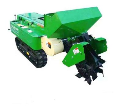 China Cultivate Multifunctional Orchard Management Machine Agricultural Tracked Trencher for sale