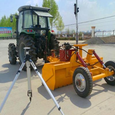 China Farms Agriculture Tractor Grader 8 Feet Wide Hydraulic Land Leveler With Laser Controller For Sale for sale