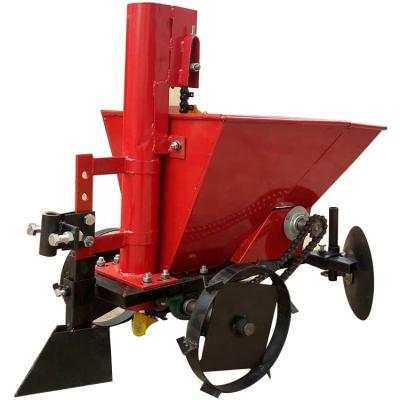 China Potato planting mini one row farm potato seeder machine for walking tractor for sale