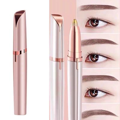 China Electric Eyebrow Trimmer Eyebrow Scissors Electric Eyebrow Trimmer Home Use Beauty Equipment Pen Stainless Steel for sale