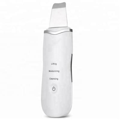 China Ultrasonic Facial Cleansing Ultrasonic Facial Skin Scrubber Pore Cleanser Exfoliating Brush for sale