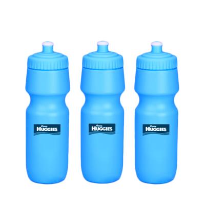 China Sustainable Gym Custom Reusable Sports LOGO Plastic Water Bottle for sale