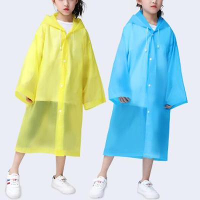 China Children's Raincoat Poncho Jacket Men With Hood Children's Sports Rain Coat Bachelor's Raincoat Waterproof Reusable for sale