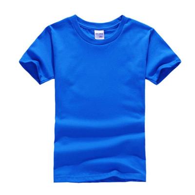 China Hotel and resort kids cotton simple color cultural white color logo t-shirt t-shirt custom made t-shirt for sale