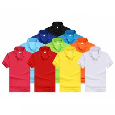 China Breathable Men Advertising Loose Mercerized Cotton Polo Golf Tshirt Original Customized Blank Performance Designer Unisex Double for sale