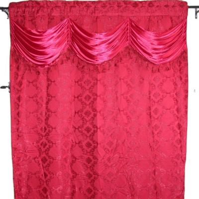 China Luxury Blackout Hot Sale Jacquard Curtain Living Room Window Curtain Patterns for sale