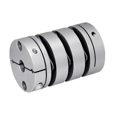 China Garment Shops CW Aluminum Alloy Servo And Stepper Motor Couplings Lengthened Three Diaphragm Coupling for sale