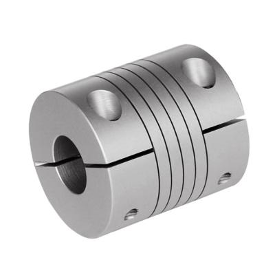 China Garment Shops DC Aluminum Alloy Parallel Line Clamping Shaft Coupling Rigid Clamp Shaft Coupling for sale