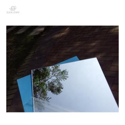 China Yard Sanjing Aluminum Window Film Mirror 2mm Mirror Glass for sale