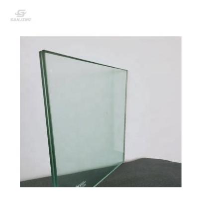 China Courtyard Sanjing panel glass fence outdoor daybedtiny home laminated glass 6mm  for sale