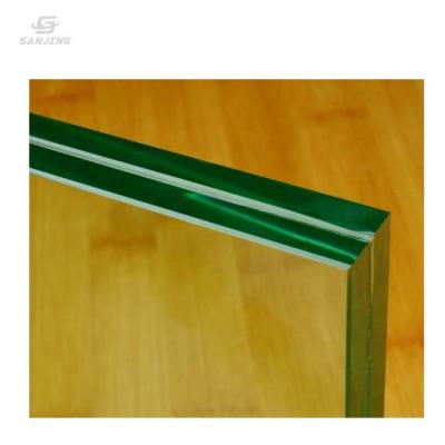 China Yard Sanjing 8mm 12mm Thickness Clear Tempered Laminated Glass for sale