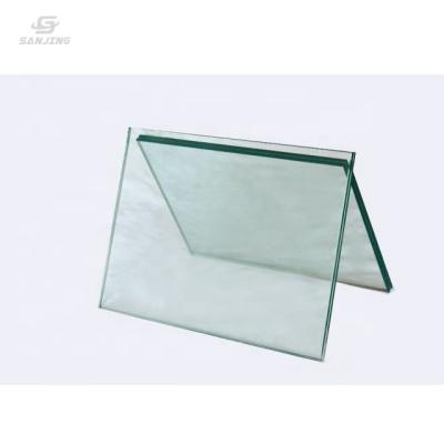 China Sanjing yard clear tempered laminated glass tempered glass price 1038 tempered laminated glass for sale