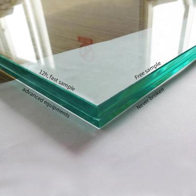 China Modern Pool Fence Glass Panels Laminated Glass for sale