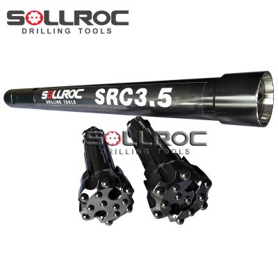 China Black Remet Thread RC Drill Hammer 98-115 mm gatbereik Voor geologische exploratie Te koop