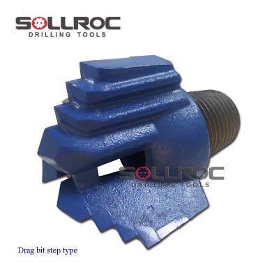 China Alloy Steel Material Science Drag Drill Bit for Soft Rock Formation Drilling Use for sale