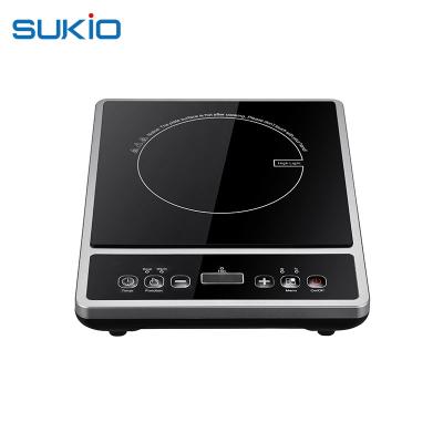 China Slim Portable Electric Infrared Single Ceramic Cooker 12V 220V 2000W Home Appliance DC Battery Powered Induction Cooker for sale