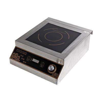 China Durable Commercial Hotel Electric Induction Cooker Cook Top 5Kw Knob And Knob Induction Cooker Alone 5000 Watts for sale