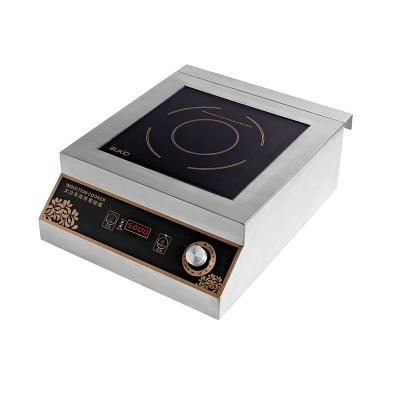 China Hotel Makers Restauntant Single Metal Body Burners 5000 Watt Induction Hob Induction Cooktop Stove Commercial Induction Cooker for sale