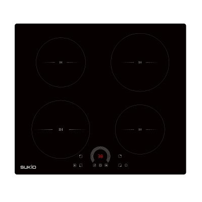 China Professional Hotel Kitchen Equipment Technology Four Burners Built In Intelligent Induction Hob for sale